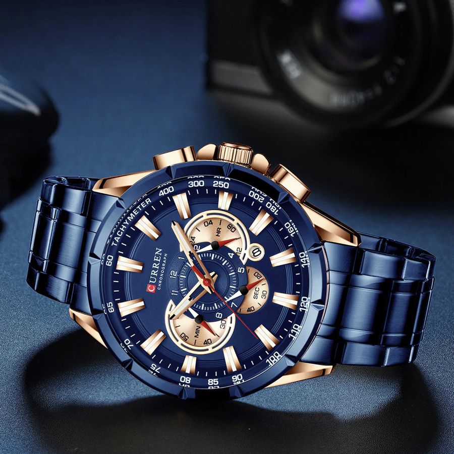 Reloj CURREN M8363 – Cronógrafo en acero