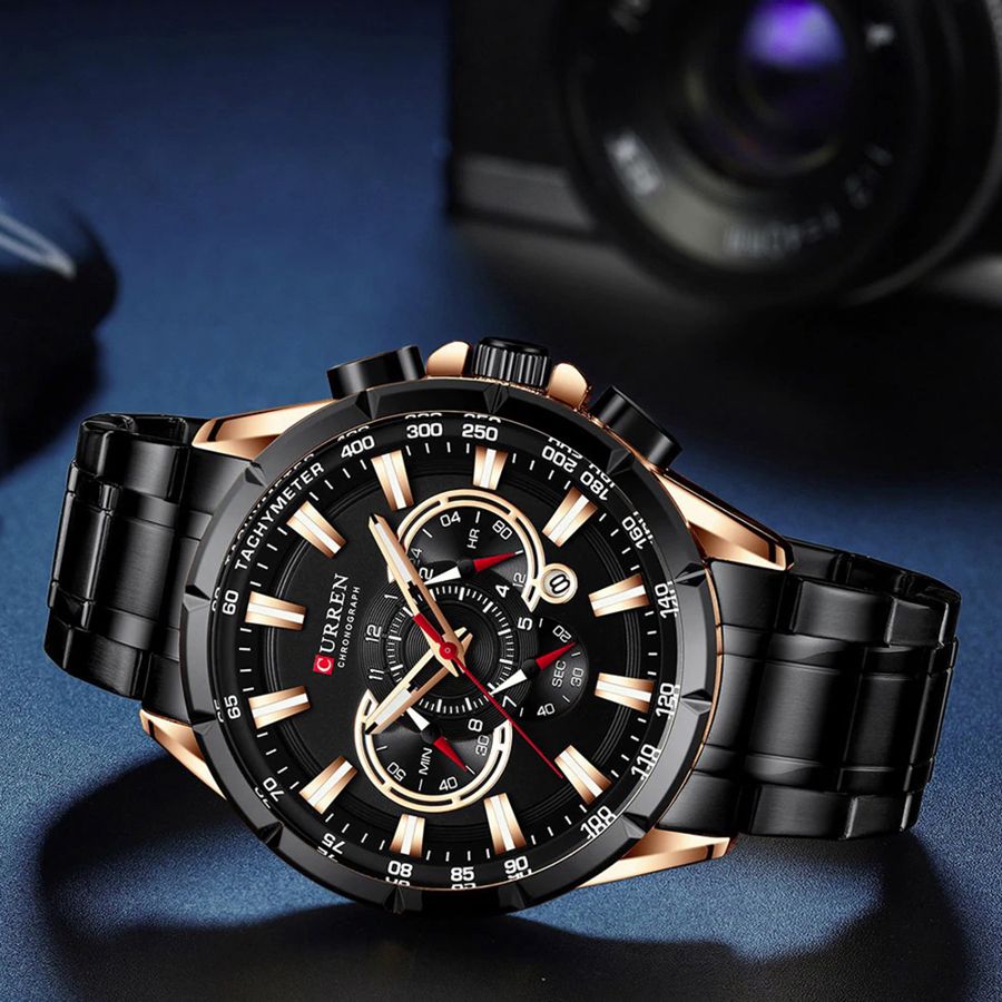 Reloj CURREN M8363 – Cronógrafo en acero